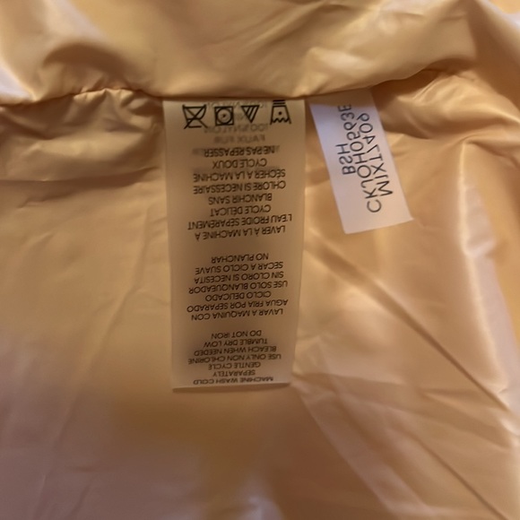 Calvin Klein Faux Fur Trim Fleece Trim Outerwear Vest - Picture 5 of 6